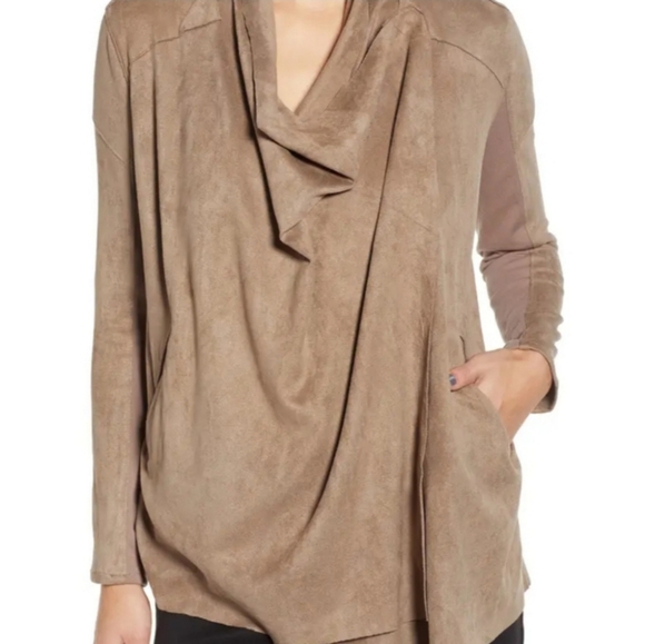 Blank NYC drape jacket in color Mt. Rushmore - Picture 2 of 15